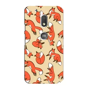 Чохли з картинкою Лисичка для Motorola MOTO G4 Play (VPrint) (Лисички)