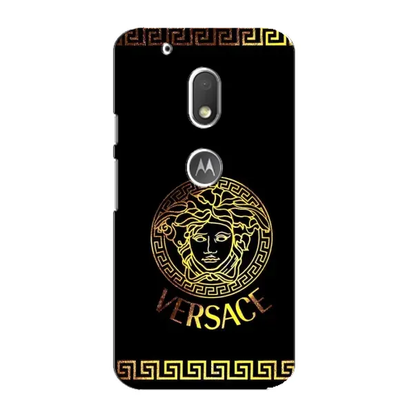 Чехол с принтом «Logo Versace» для Motorola MOTO G4 Play