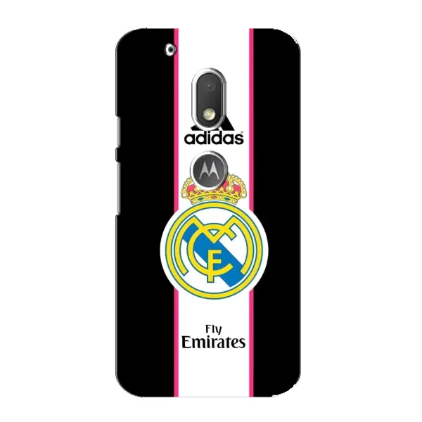Чехол с принтом «Лого Real Madrid» для Motorola MOTO G4 Play