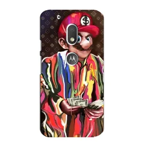 Бренднові Чохли для Motorola MOTO G4 Play - (PREMIUMPrint) (Mario LV)