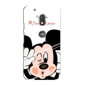 Эксклюзивный чехол для Motorola MOTO G4 Play (AlphaPrint - Мультяшные)