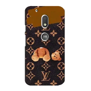 Бренднові Чохли для Motorola MOTO G4 Play - (PREMIUMPrint) (Ведмедик без голови)