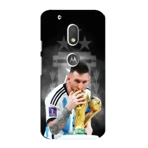 Чохли для Motorola MOTO G4 Play (Leo чемпіон) (AlphaPrint) (Мессі Чемпіон)