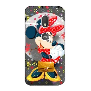 Чохол Disney Mouse Motorola MOTO G4 Play (PREMIUMPrint) (Minni з бантіком)