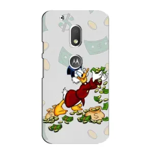 Чехли для Моторола МОТО G4 Плей - Scrooge MagDag (PREMIUMPrint) (Money)