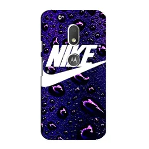 Чохол для Motorola MOTO G4 Play - з принтом Найк (AlphaPrint) (Найк принт)