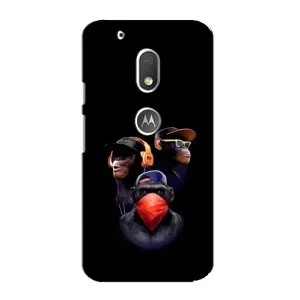 Чохол з Мавпами Motorola MOTO G4 Play - (AlphaPrint)