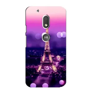Чехол Эйфелева Башня для Motorola MOTO G4 Play - (AlphaPrint)