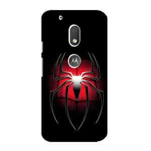 Чехол с человеком пауком для Motorola MOTO G4 Play - (AlphaPrint)