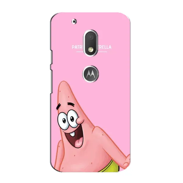 Чехол с принтом «Персонаж Патрик» для Motorola MOTO G4 Play Чехол с принтом «Персонаж Патрик» для Motorola MOTO G4 Play