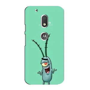 Чехол с принтом «Персонаж Планктон» для Motorola MOTO G4 Play