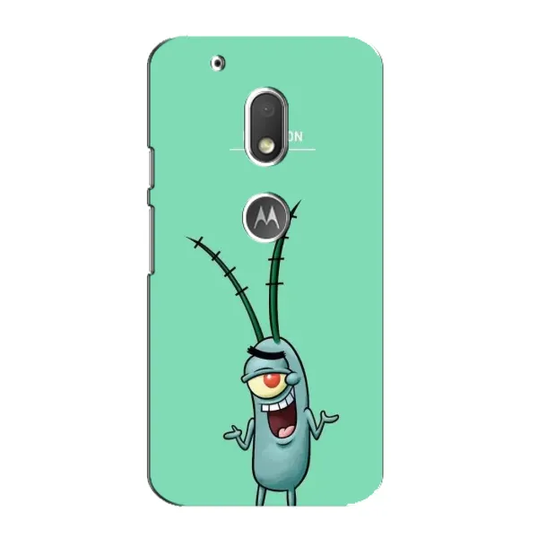 Чехол с принтом «Персонаж Планктон» для Motorola MOTO G4 Play Чехол с принтом «Персонаж Планктон» для Motorola MOTO G4 Play