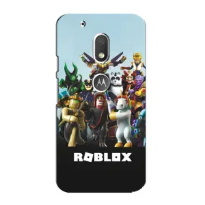 Чохли з топовими принтами для Моторола МОТО G4 Плей (ROBLEX)