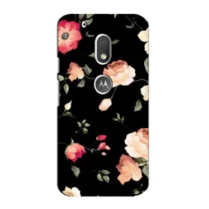 Чохли з квітами для Motorola MOTO G4 Play (VPrint) (Трояндочки)