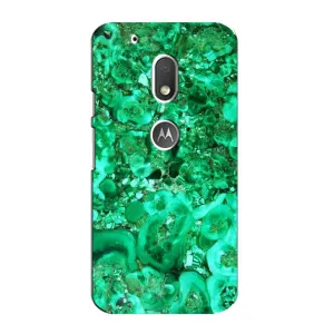 Мраморний чехол на Motorola MOTO G4 Play (VPrint) (Салатовий Мрамор)