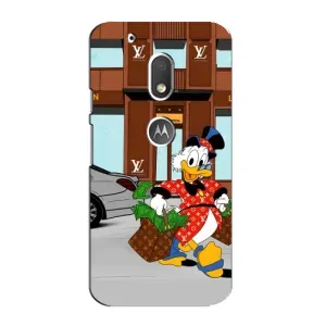 Чехлы для Motorola MOTO G4 Play - Скрудж МакДак Louis Vuitton (PREMIUMPrint)