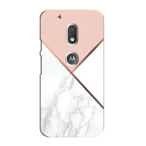 Мраморний чехол на Motorola MOTO G4 Play (VPrint) (Тройний мрамор)