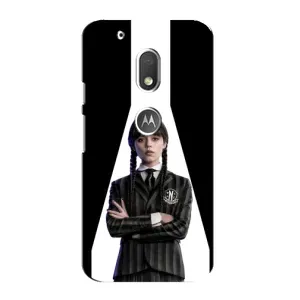 Чохли Венсдей на Motorola MOTO G4 Play Уенсдей (AlphaPrint) (W-Wednesday)