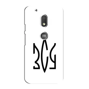 Чохли для Motorola MOTO G4 Play Укр. Символіка (AlphaPrint) (ЗСУ герб)