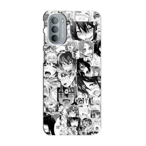 Чехол с принтом «Ahegao manga» для Motorola MOTO G41