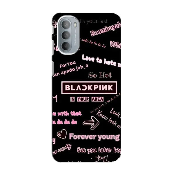 Чохол з принтом «BLACKPINK» для Motorola MOTO G41