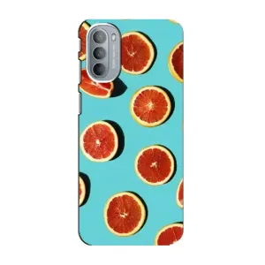 Чехлы с Фруктами для Motorola MOTO G41 (VPrint) (Грейпфрут)