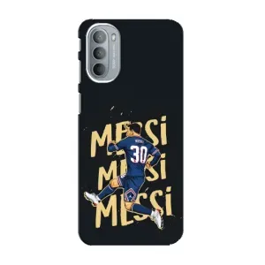 Чехлы для Motorola MOTO G41 (Leo чемпион) (AlphaPrint) (Messi ПСЖ)