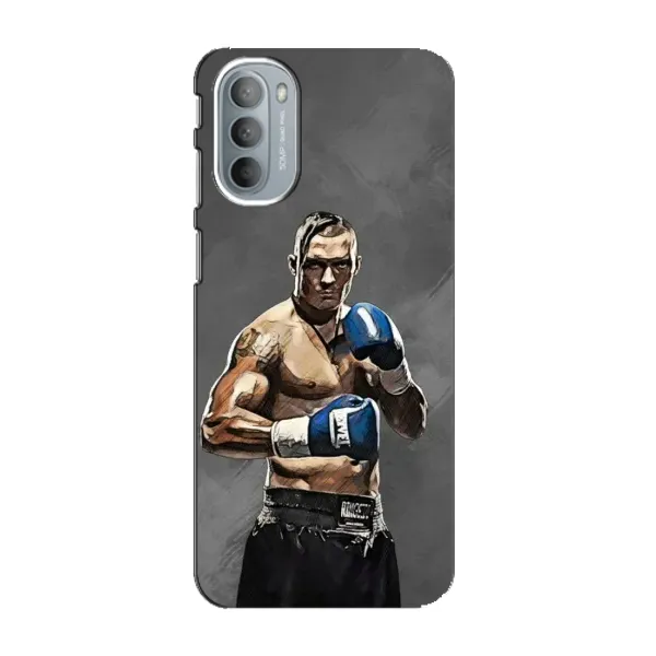 Чехол с принтом «Александр Усик» для Motorola MOTO G41