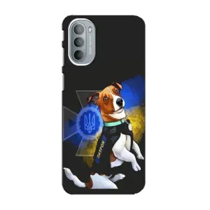 Чехлы с картинкой собаки Патрон для Motorola MOTO G41 (AlphaPrint) (Патрон собачка)