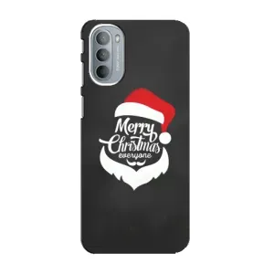 Рождественские Чехлы для Motorola MOTO G41 (VPrint) (Санта Крисмас)