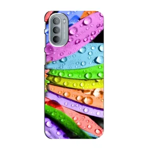 Чехлы (ART) Цветы на Motorola MOTO G41 (VPrint) (Семицветик)
