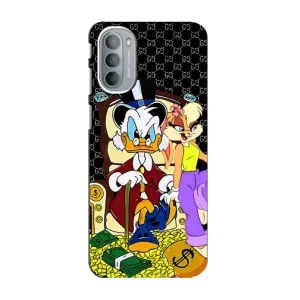 Чехлы для Motorola MOTO G41 - Скрудж МакДак Louis Vuitton (PREMIUMPrint) (Стильная Утка)