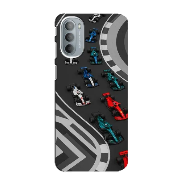Чехол с принтом «Трасса Ф1» для Motorola MOTO G41