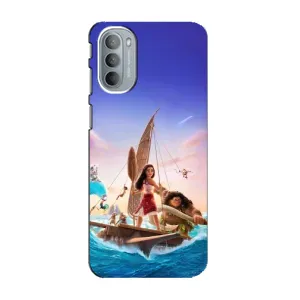 Чехол с мультфильмом Моана Motorola MOTO G41 (Команда Ваяна Мауи)