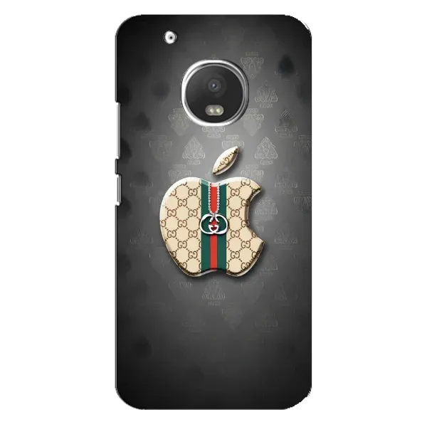 Чехол с принтом «Apple gucci» для Motorola MOTO G5 Plus