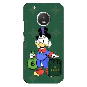 Чехли для Motorola MOTO G5 Plus - Скрудж МакДак Louis Vuitton (PREMIUMPrint) (Богата Утка)