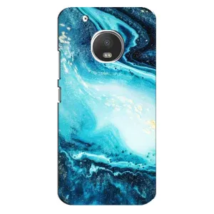 Мраморный чехол на Motorola MOTO G5 Plus (VPrint)