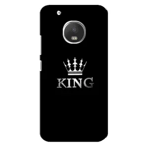 Чохол з Короною Моторола MOTO G5 Плюс - (AlphaPrint) (KING)