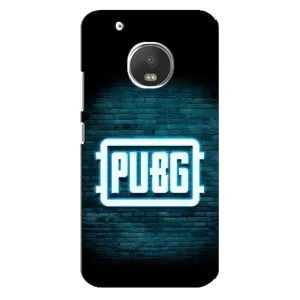 Чеjхол PUBG для Моторола MOTO G5 Плюс (AlphaPrint) (Лого PUBG)