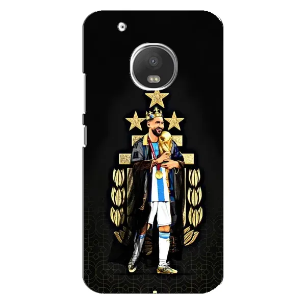 Чехол с принтом «Месси Король» для Motorola MOTO G5 Plus