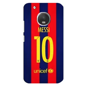 Чехлы Месси для Motorola MOTO G5 Plus (AlphaPrint) (Messi Barca 10)