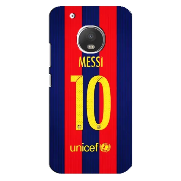 Чехол с принтом «Messi Barca 10» для Motorola MOTO G5 Plus