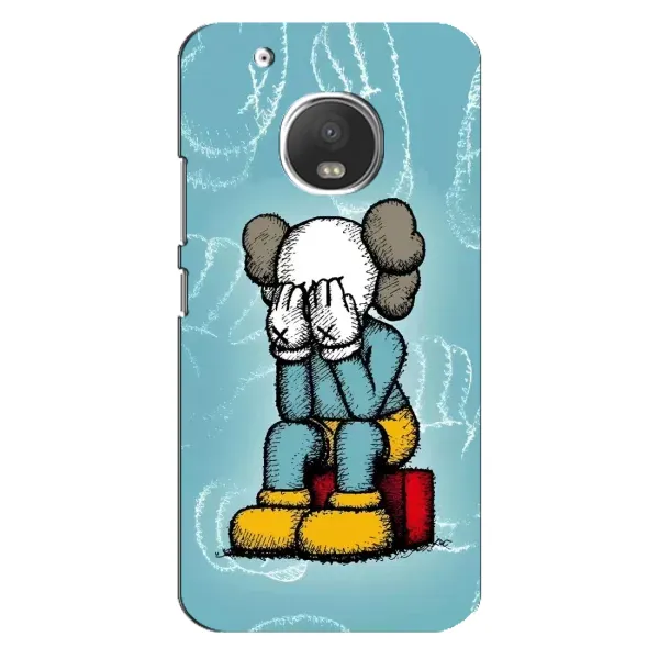 Чохол з принтом «Плач Bearbrick» для Motorola MOTO G5 Plus Чохол з принтом «Плач Bearbrick» для Motorola MOTO G5 Plus