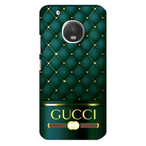 Чохли  GUCCI для Моторола MOTO G5 Плюс (AlphaPrint) (Текстура Гуччі)
