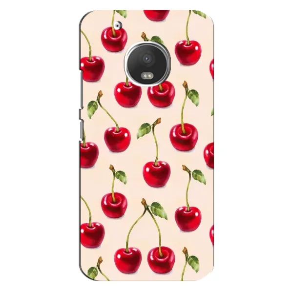 Чохол з принтом «Черешня» для Motorola MOTO G5 Plus Чохол з принтом «Черешня» для Motorola MOTO G5 Plus