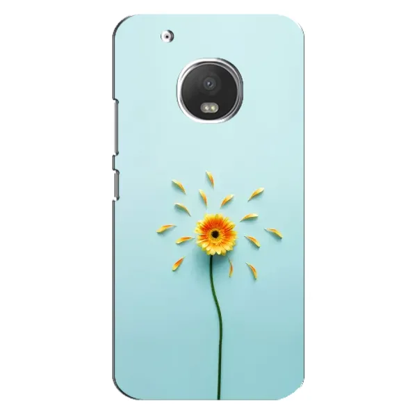 Чехол с принтом «Желтый цветок» для Motorola MOTO G5 Plus