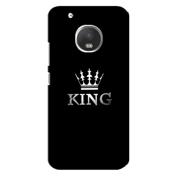 Чехол с принтом «KING» для Motorola MOTO G5