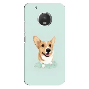 Чохли з собаками для Motorola MOTO G5 (VPrint) (Коргі)