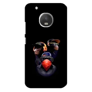 Чохол з Мавпами Motorola MOTO G5 - (AlphaPrint)