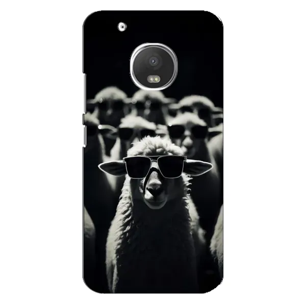 Чохол з принтом «Овечка в окулярах» для Motorola MOTO G5 Чохол з принтом «Овечка в окулярах» для Motorola MOTO G5